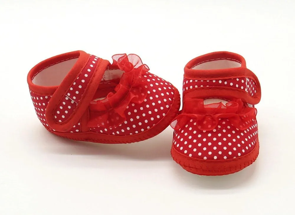 Baby Shoes for Boys Girls Sneakers Causal Anti-Slip Sole Walking Shoes Summer Princess Shoes Trainers (Red, 12)