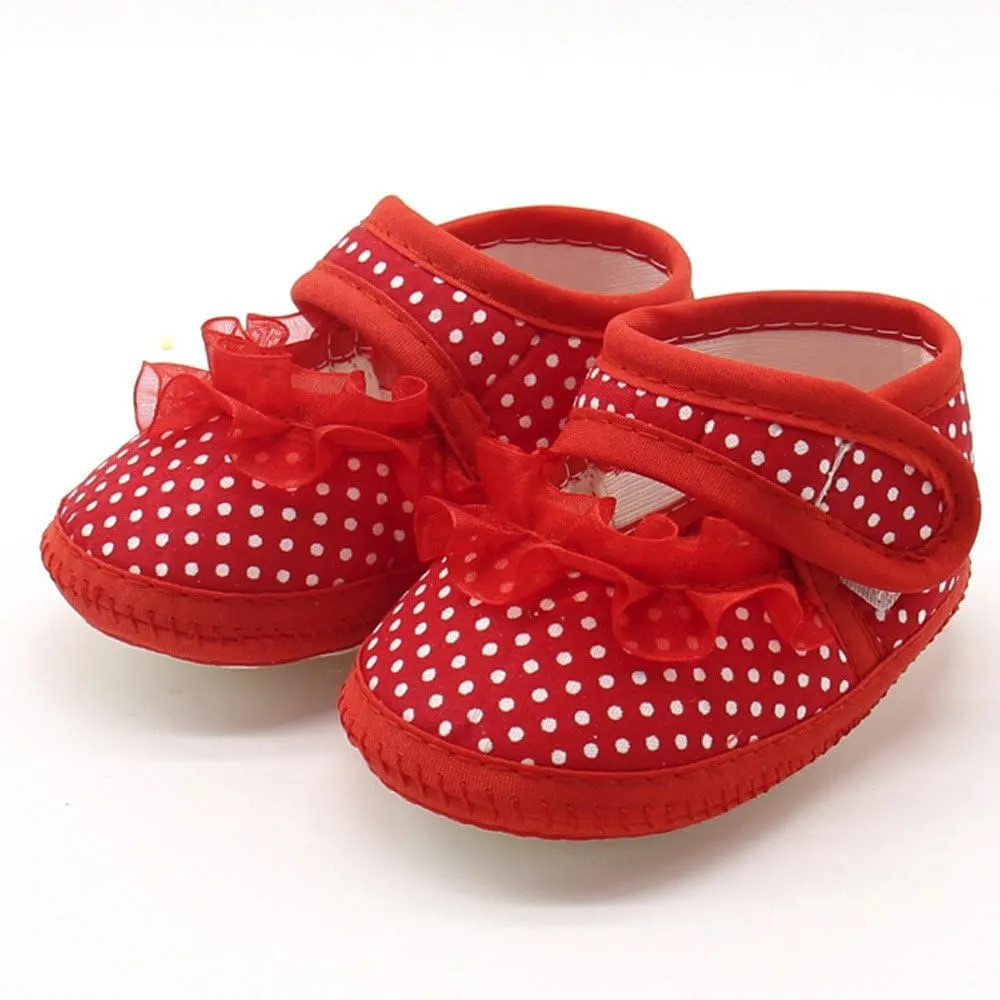 Baby Shoes for Boys Girls Sneakers Causal Anti-Slip Sole Walking Shoes Summer Princess Shoes Trainers (Red, 12)