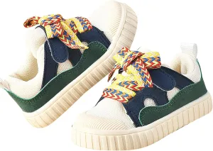 Baby Shoes with Bow Toddler Baby Girls Slip on Platform Sneaker Shoes Fashion Low-Top Tennis Sneakers