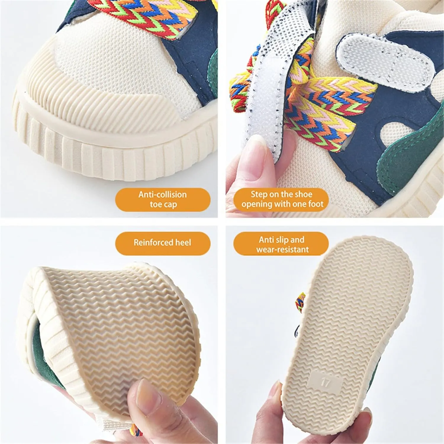 Baby Shoes with Bow Toddler Baby Girls Slip on Platform Sneaker Shoes Fashion Low-Top Tennis Sneakers