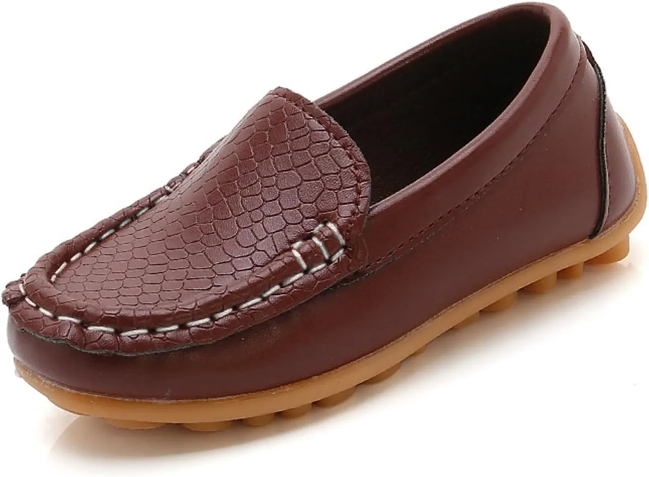 Boys Girls Loafers Soft Slip On Oxford Dress Flats Kids Toddler Casual Boat Shoes School Uniform Dress Shoes Girls