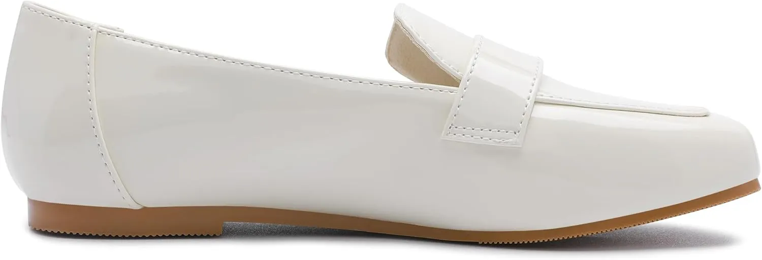 HOMEHOT Girls Flats Kids Loafers Dress Shoes Big Kids