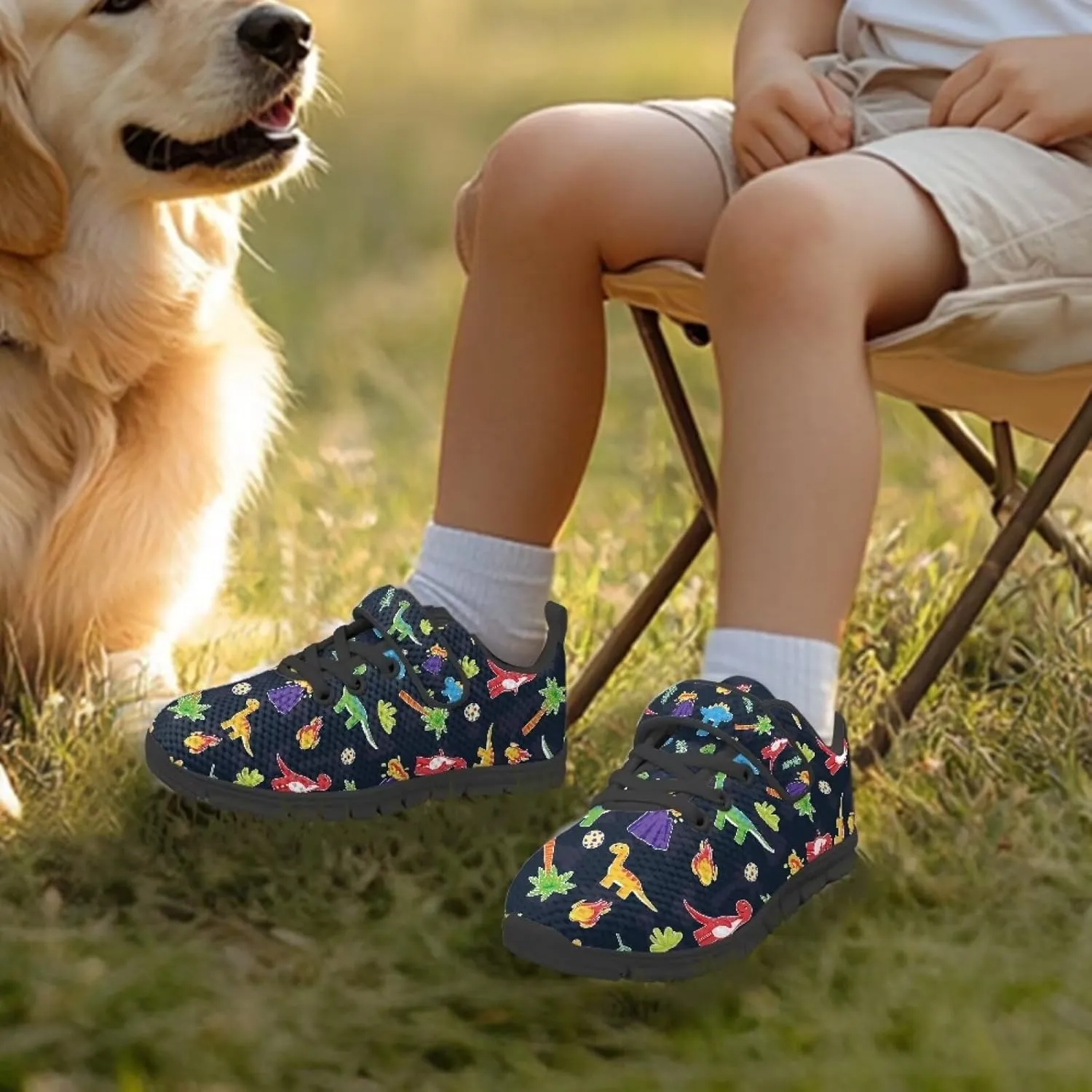 Kids Slip On Sneakers for Boys Lightweight Soft Athletic Tennis Shoes
