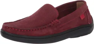 Marc Joseph New York Kids Loafer, Marsala Jeans Perforated/Black sole, 4.5 US medium