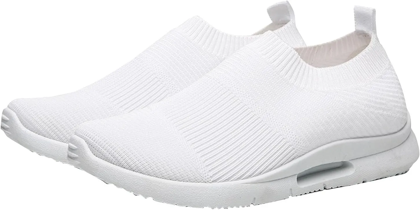 Women's Fashion Sneakers Casual Canvas Low-Top Slip Ons Wide Width Tennis Shoes for Women Dressy Loafers Women Shoes Safety Sneakers for Men