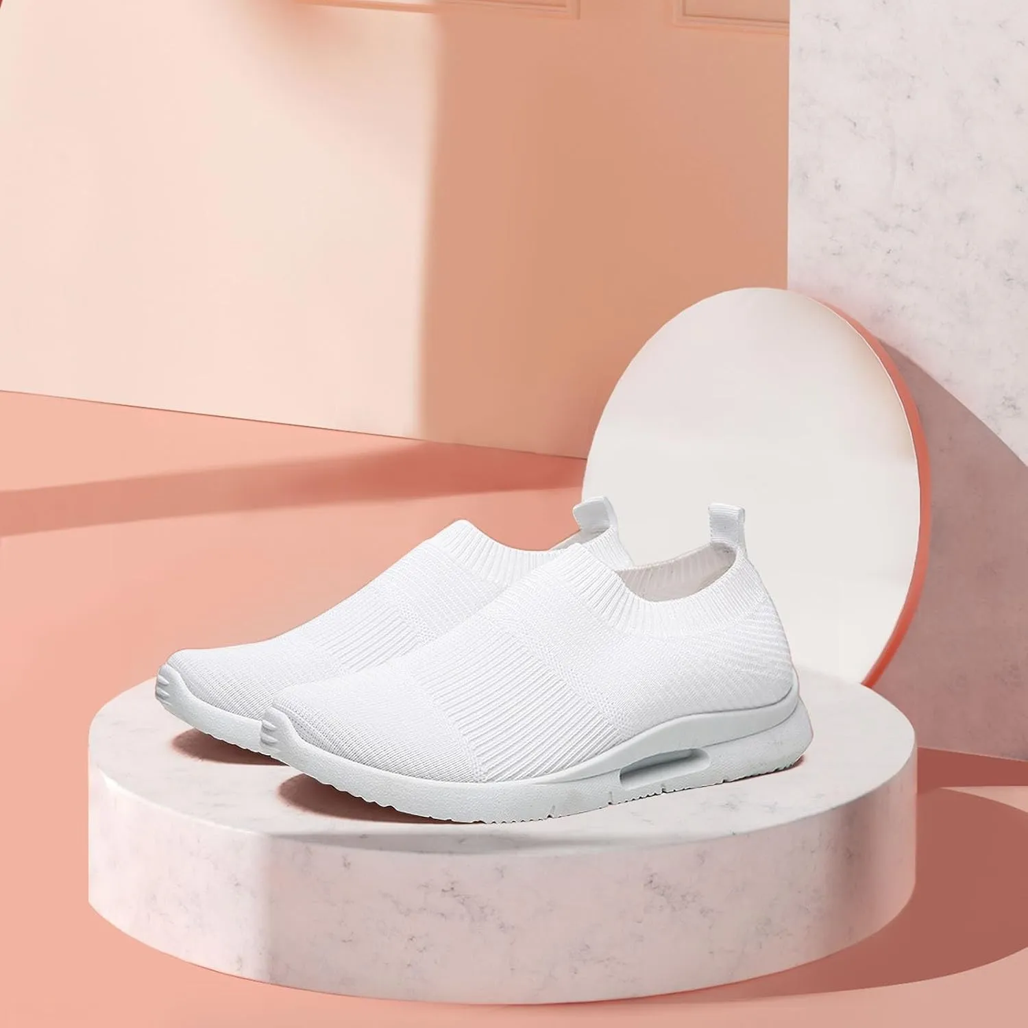Women's Fashion Sneakers Casual Canvas Low-Top Slip Ons Wide Width Tennis Shoes for Women Dressy Loafers Women Shoes Safety Sneakers for Men