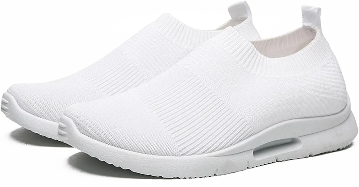 Women's Fashion Sneakers Casual Canvas Low-Top Slip Ons Wide Width Tennis Shoes for Women Dressy Loafers Women Shoes Safety Sneakers for Men